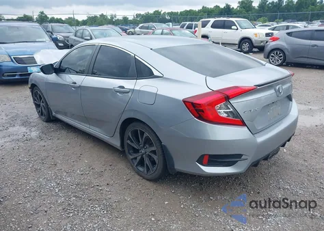 2019 Honda Civic Sport из США, поврежденный, VIN 2HGFC2F81KH564217
